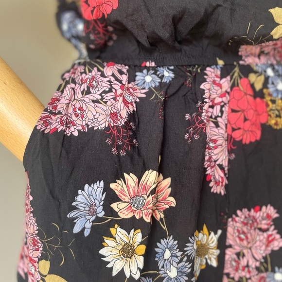 Boho Floral Shorts Jumper - L - Picture 4 of 9